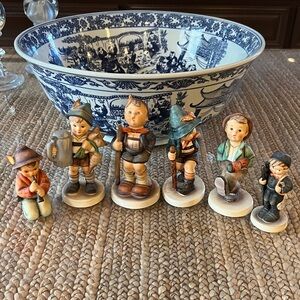 Hummel Lot of 6 Figurines Boy Themes